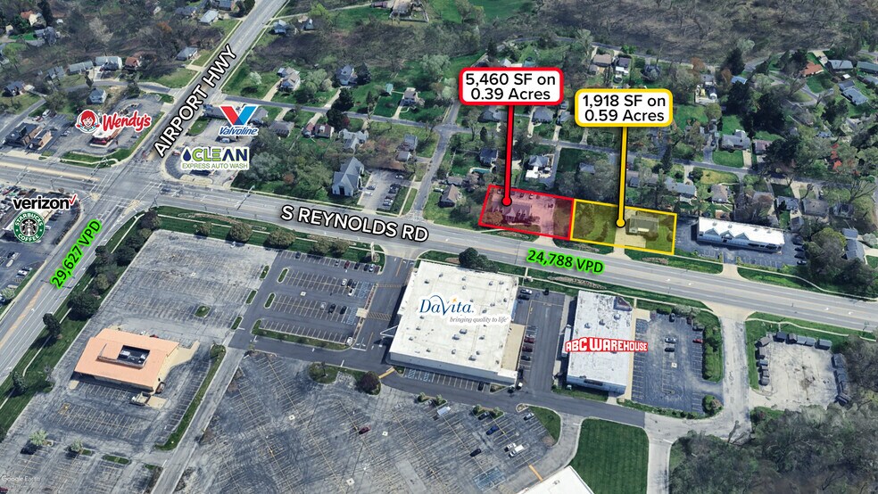 1421 S Reynolds Rd, Toledo, OH à vendre - Photo de l’immeuble – Image 2 sur 6