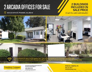 Plus de détails pour 4415 E Piccadilly Rd, Phoenix, AZ - Bureau à vendre