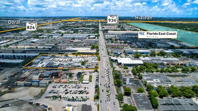5000 NW 72nd Ave, Miami, FL - Vue aérienne vue de carte