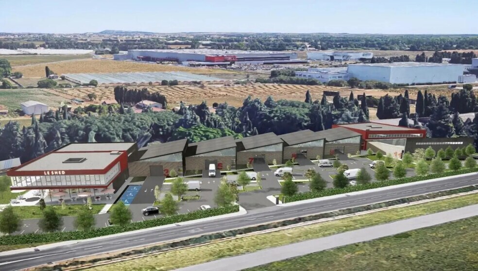 Local d’activités dans Mauguio à louer - Photo de l’immeuble – Image 3 sur 5