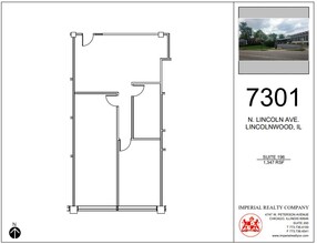 7301-7337 N Lincoln Ave, Lincolnwood, IL à louer Plan d’étage– Image 1 sur 5