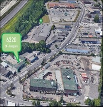6320 Rue Saint-Jacques, Montréal, QC - Vue aérienne  vue de carte