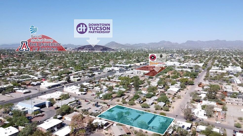 2450-2466 N Treat Ave, Tucson, AZ à vendre - Photo de l’immeuble – Image 2 sur 18