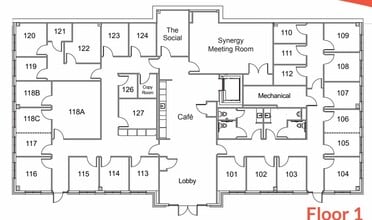 4804 Page Creek, Durham, NC à louer Plan d’étage– Image 2 sur 3