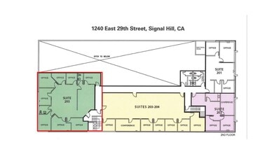 2900 Orange Ave, Signal Hill, CA à louer Plan de site– Image 1 sur 18