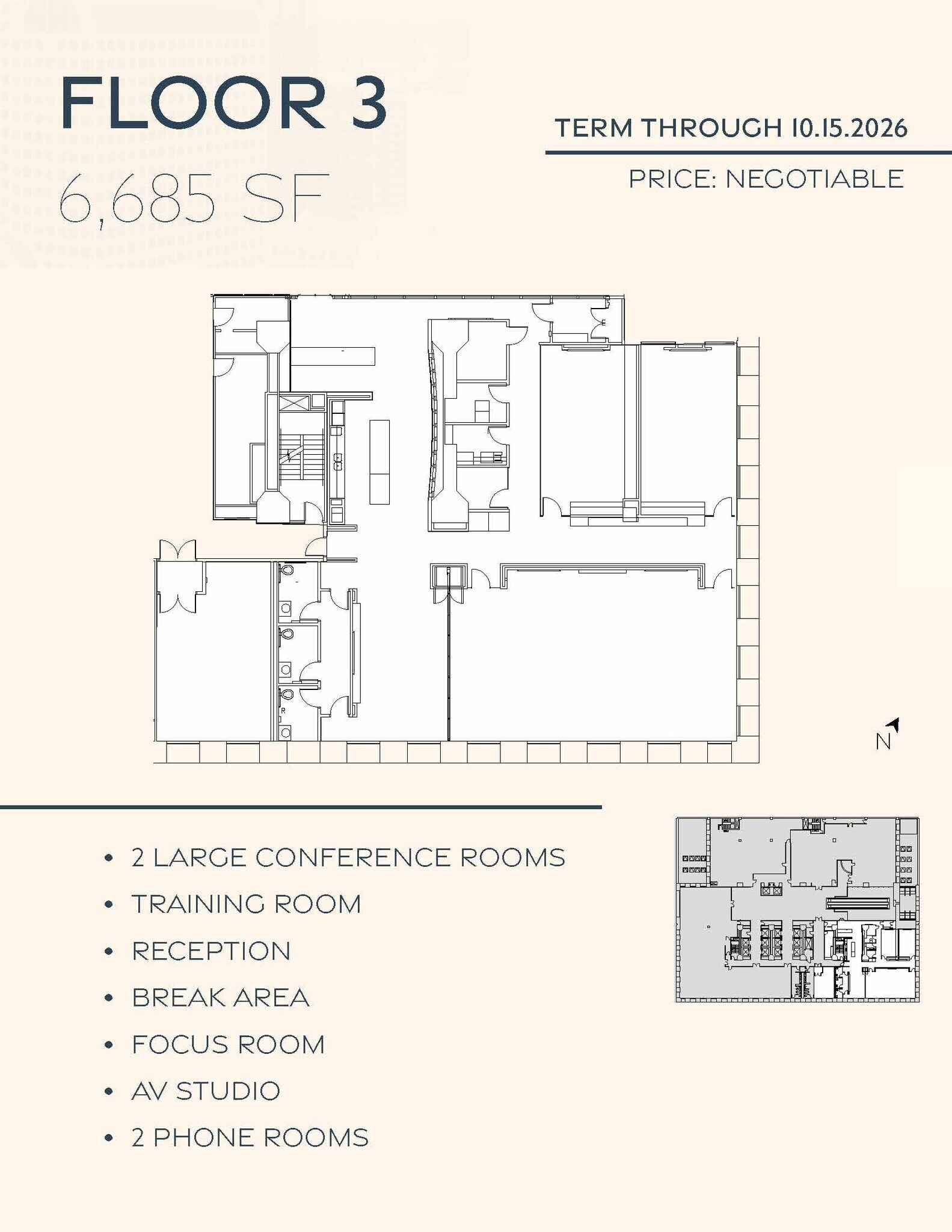 1501 4th Ave, Seattle, WA à louer Plan d’étage– Image 1 sur 1