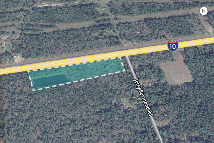 I-10 & Jerry Raymond Rd., Wallisville, TX à vendre - Photo de l’immeuble – Image 2 sur 5