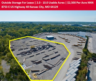 Plus de détails pour 8753 E US 40 Hwy, Kansas City, MO - Terrain à louer