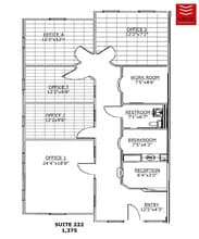 5755 N Point Pky, Alpharetta, GA à louer Plan d’étage– Image 1 sur 3