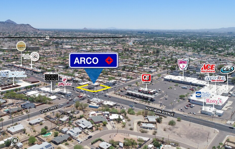 1201 E Northern Ave, Phoenix, AZ à vendre - Photo de l’immeuble – Image 2 sur 4