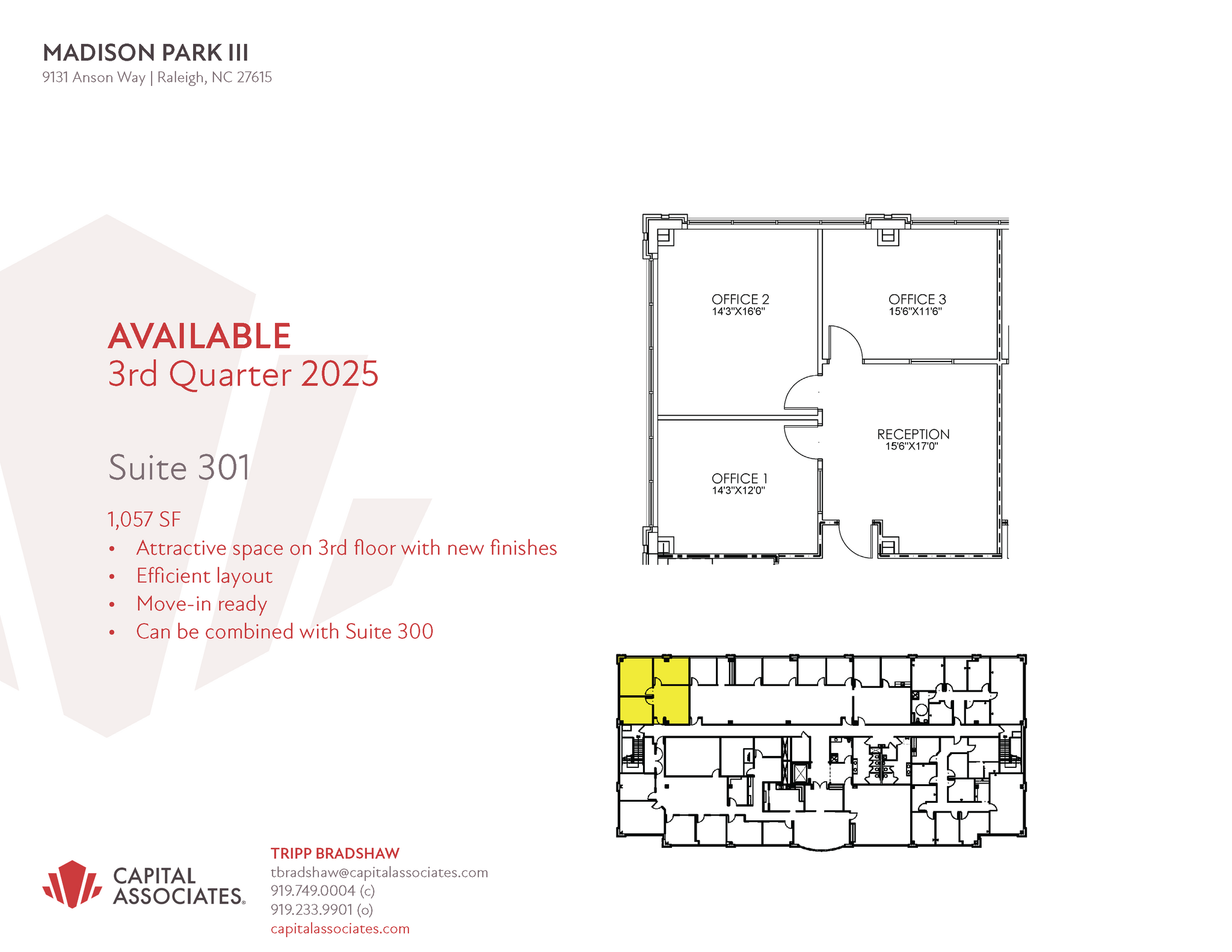 9131 Anson Way, Raleigh, NC à louer Plan d’étage– Image 1 sur 1