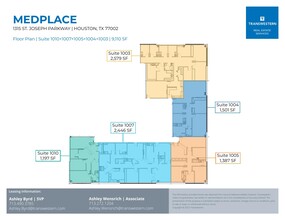 1315 St Joseph Pky, Houston, TX à louer Plan d’étage– Image 2 sur 3