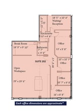 5009 Roswell Rd, Atlanta, GA à louer Plan d’étage– Image 2 sur 2