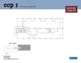 3131 S Vaughn Way, Aurora, CO à louer Plan de site– Image 2 sur 2