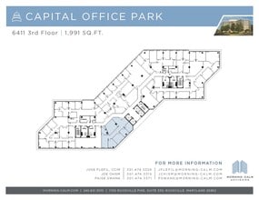 6411 Ivy Ln, Greenbelt, MD à louer Plan d’étage– Image 1 sur 1