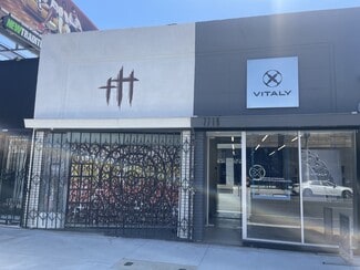 Plus de détails pour 7714 Melrose Ave, Los Angeles, CA - Local commercial à louer