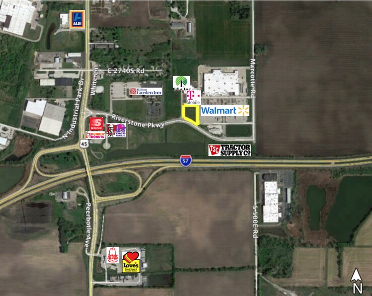 2 Riverstone Pkwy, Kankakee, IL à vendre - Aérien – Image 1 sur 1