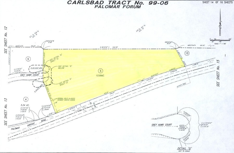 3246 Grey Hawk Ct, Carlsbad, CA à vendre - Plan cadastral – Image 3 sur 6