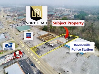 Plus de détails pour 504 N 2nd St, Booneville, MS - Local commercial à vendre
