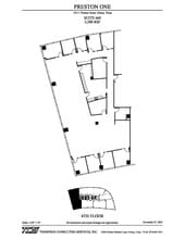 18111 Preston Rd, Dallas, TX à louer Plan d’étage– Image 1 sur 2