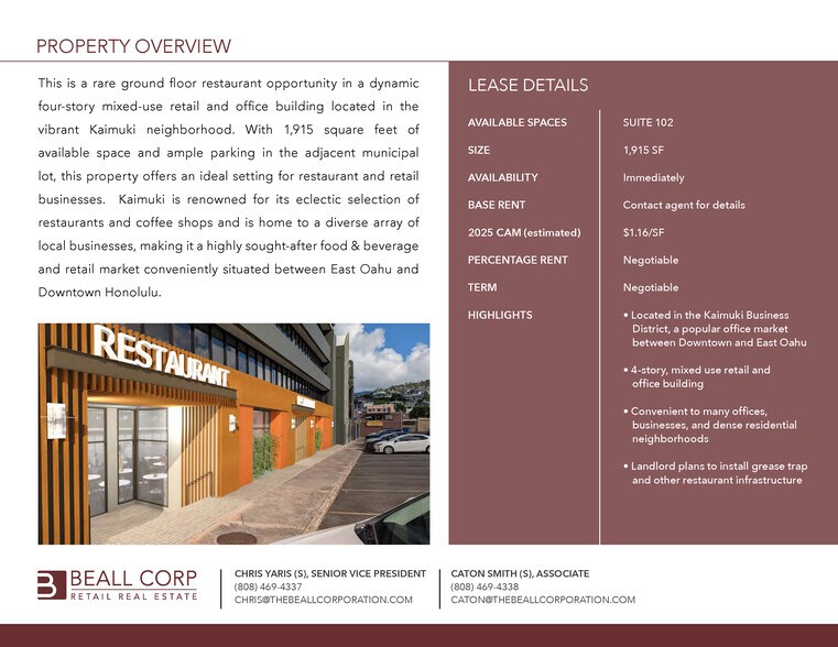 1123 11th Ave, Honolulu, HI à louer - Photo de l’immeuble – Image 2 sur 11