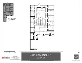 5301-5317 Bissonnet St, Bellaire, TX à louer Plan de site– Image 1 sur 1