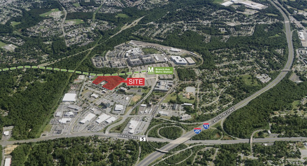 5200 Capital Gateway Dr, Suitland, MD à vendre - Aérien – Image 2 sur 3