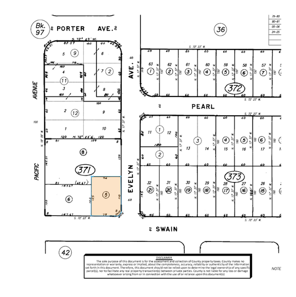 505 W Swain Rd, Stockton, CA à vendre - Plan cadastral – Image 2 sur 2