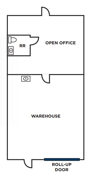 1410 Grand Ave, San Marcos, CA à louer Plan d’étage– Image 1 sur 2