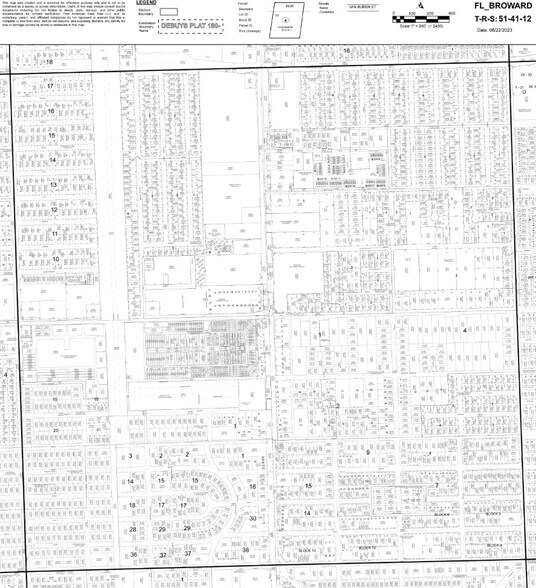 6040 Arthur St, Hollywood, FL à vendre - Plan cadastral – Image 3 sur 3