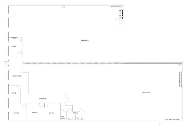 6949 Speedway Blvd, Las Vegas, NV à louer Plan d’étage– Image 1 sur 1