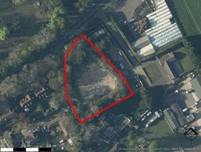 Chalk Pit Ln, Leatherhead, SRY - Vue aérienne vue de carte