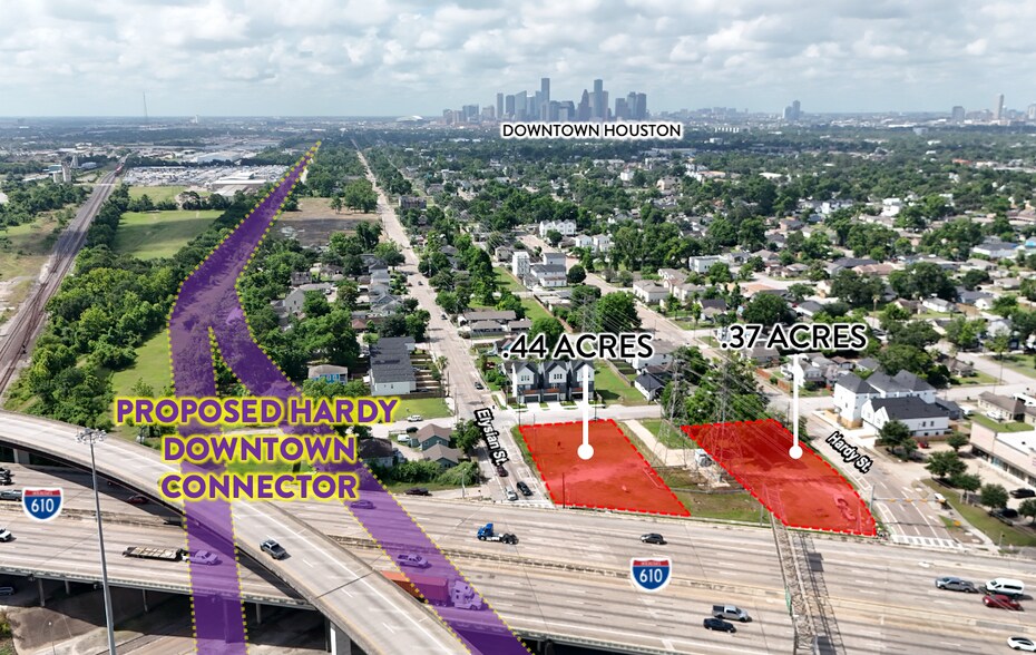 5810 Hardy St, Houston, TX à vendre - Aérien – Image 2 sur 3