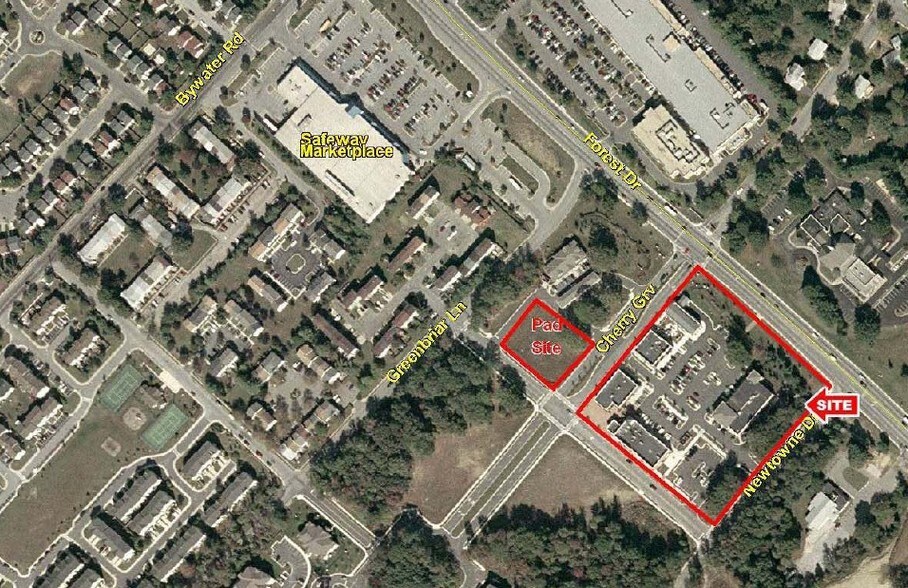 509 S Cherry Grove Ave, Annapolis, MD à louer - Aérien – Image 3 sur 14