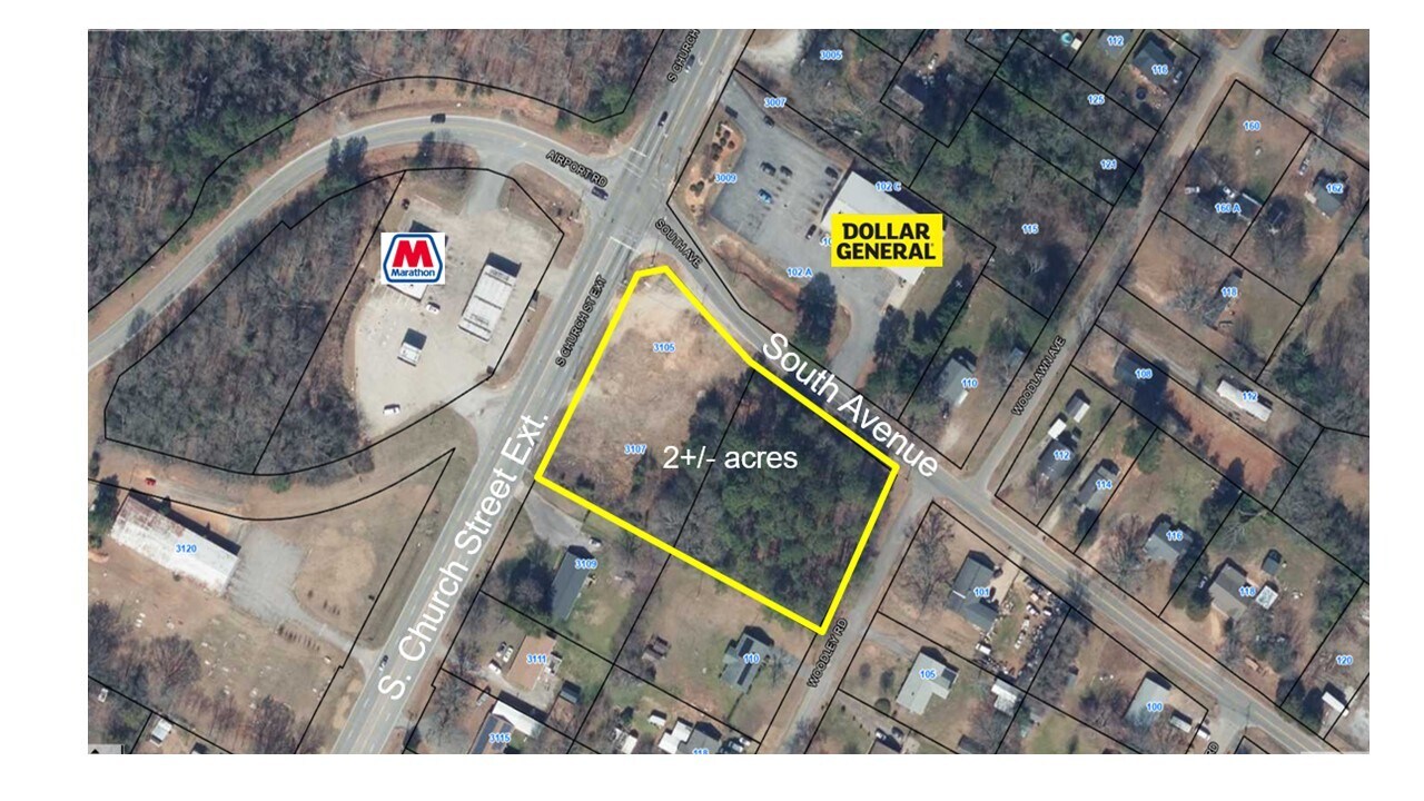 3105 S Church Street Ext, Spartanburg, SC à vendre Photo principale– Image 1 sur 2