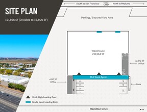 77 Hamilton Dr, Novato, CA à louer Plan de site– Image 1 sur 1