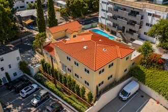 1112 N Sherbourne Dr, West Hollywood, CA - Vue aérienne vue de carte - Image1