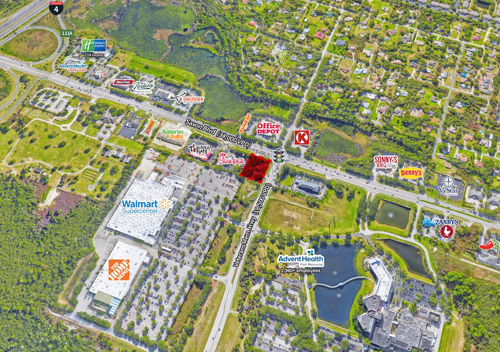 1133 Saxon Blvd, Orange City, FL à louer Aérien– Image 1 sur 3
