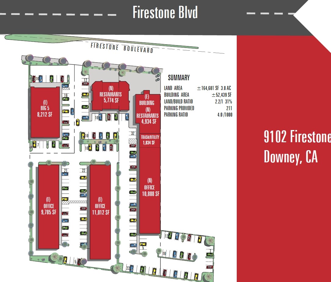 9102 Firestone Blvd, Downey, CA à louer Photo principale– Image 1 sur 2