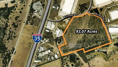 410 Blue Springs Blvd, Georgetown, TX - Vue aérienne  vue de carte