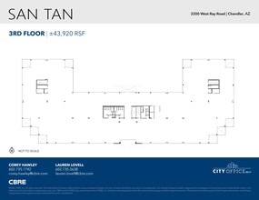 3200 W Ray Rd, Chandler, AZ à louer Plan de site– Image 1 sur 2