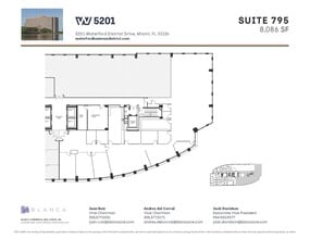 5200 Waterford District Dr, Miami, FL à louer Plan d’étage– Image 1 sur 1