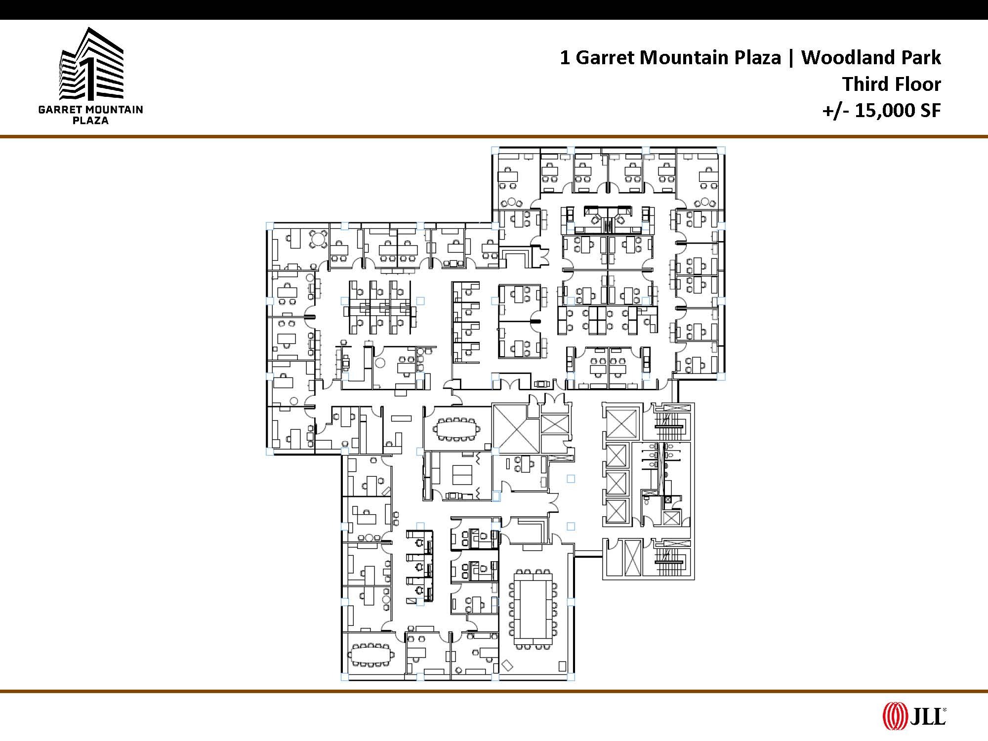 1 Garret Mountain Plz, Woodland Park, NJ à louer Plan d’étage– Image 1 sur 1