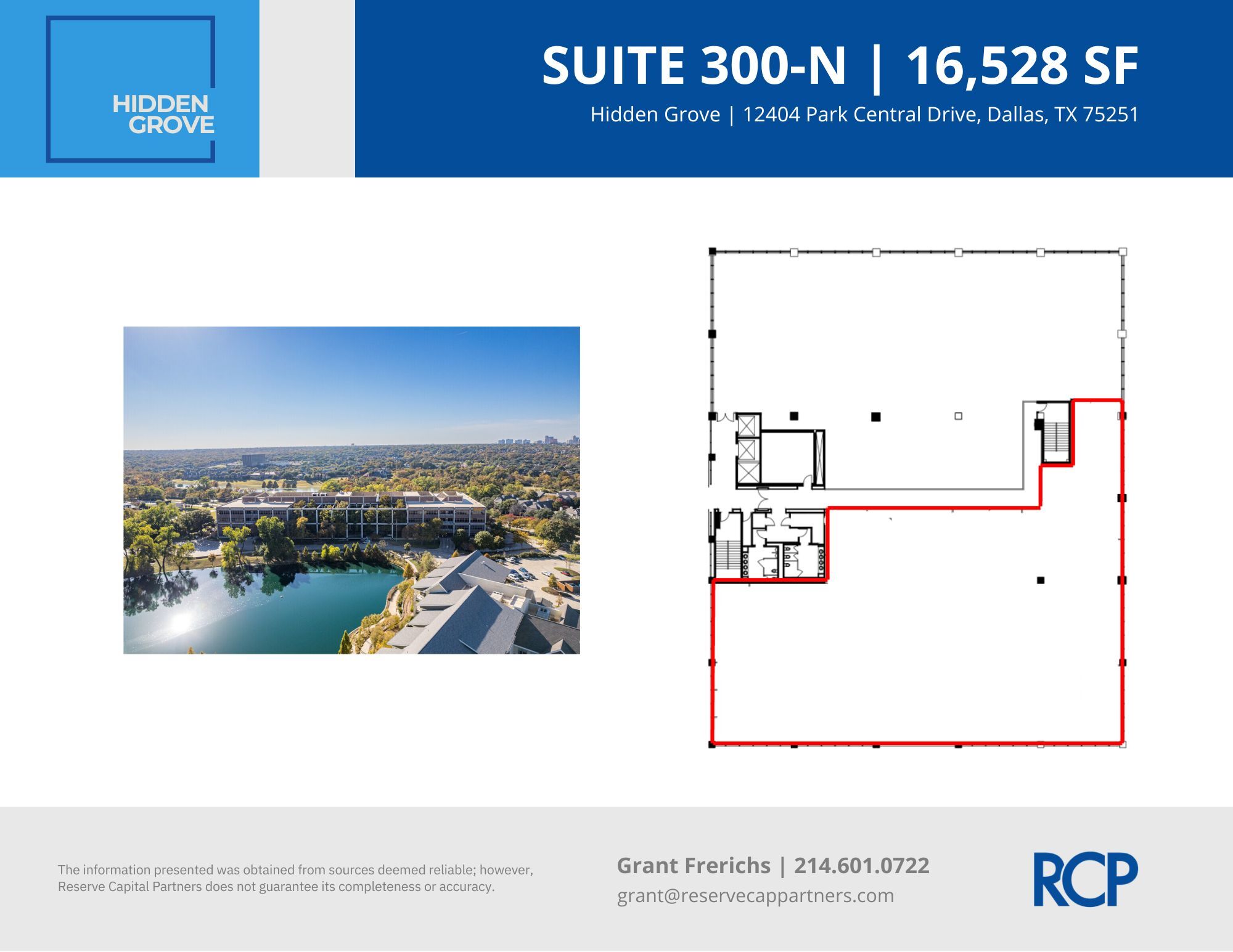 12404 Park Central Dr, Dallas, TX à louer Plan d’étage– Image 1 sur 1