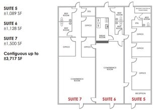 135 E Ray Rd, Chandler, AZ à louer Plan d’étage– Image 1 sur 1