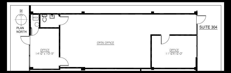 400-410 Severn Ave, Annapolis, MD à louer Plan d’étage– Image 1 sur 1