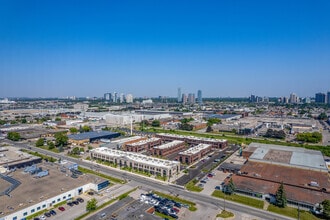 72-74 Jutland Rd, Toronto, ON - VUE AÉRIENNE  vue de carte