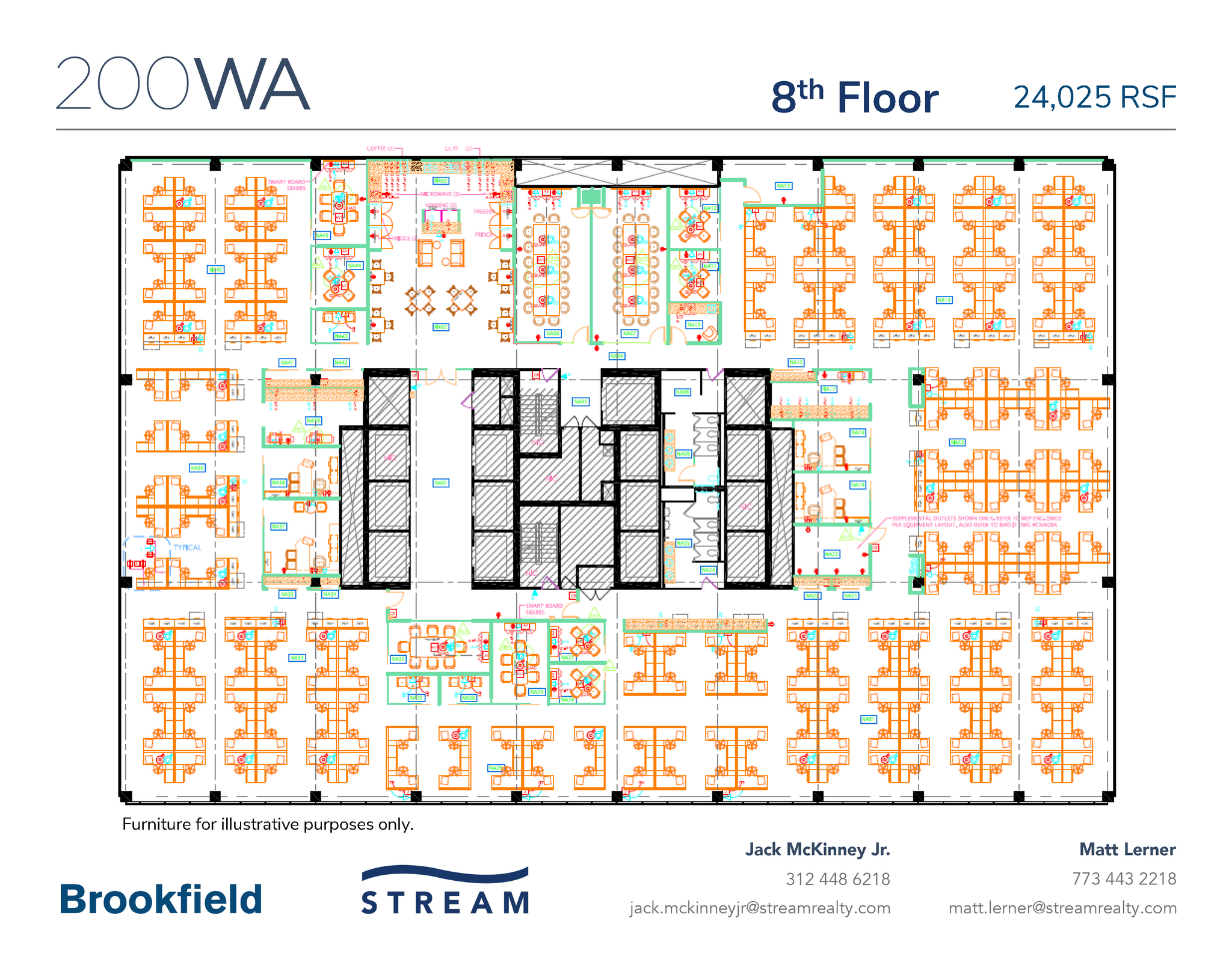 200 W Adams St, Chicago, IL à louer Plan d’étage– Image 1 sur 1