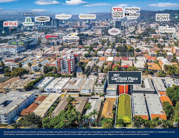 1817 Garfield Pl, Los Angeles, CA à vendre - Photo de l’immeuble – Image 2 sur 10