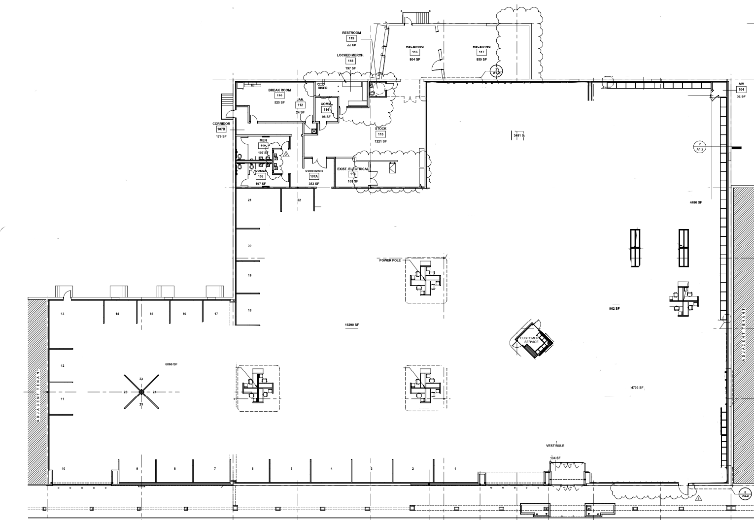 1744-1842 US Highway 70 SE, Hickory, NC à louer Plan d’étage– Image 1 sur 1